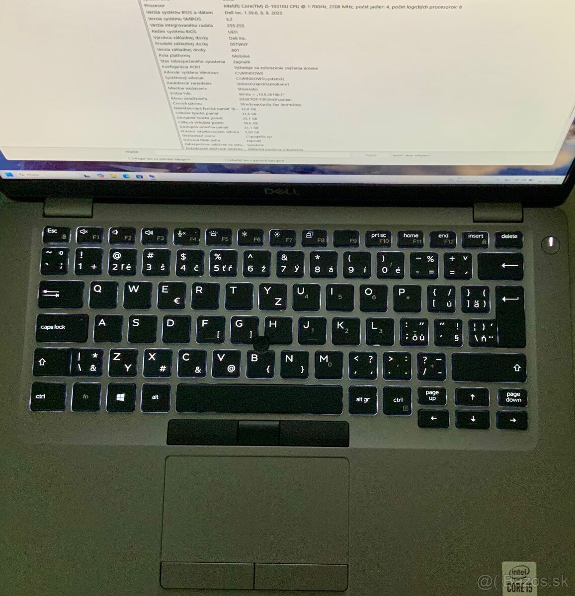 Dell latitude 5410 i5 32RAM 1TB SSD - 3