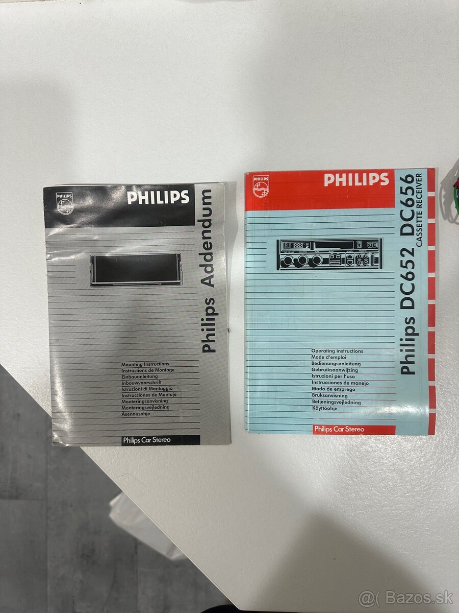 Philips DC652 – retro autorádio s kazetou - 3