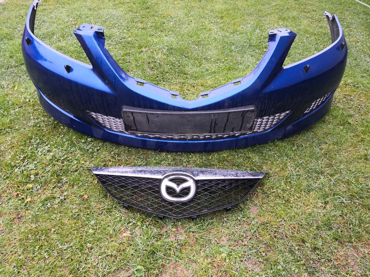 Mazda 6 - náraznik s maskou - 3