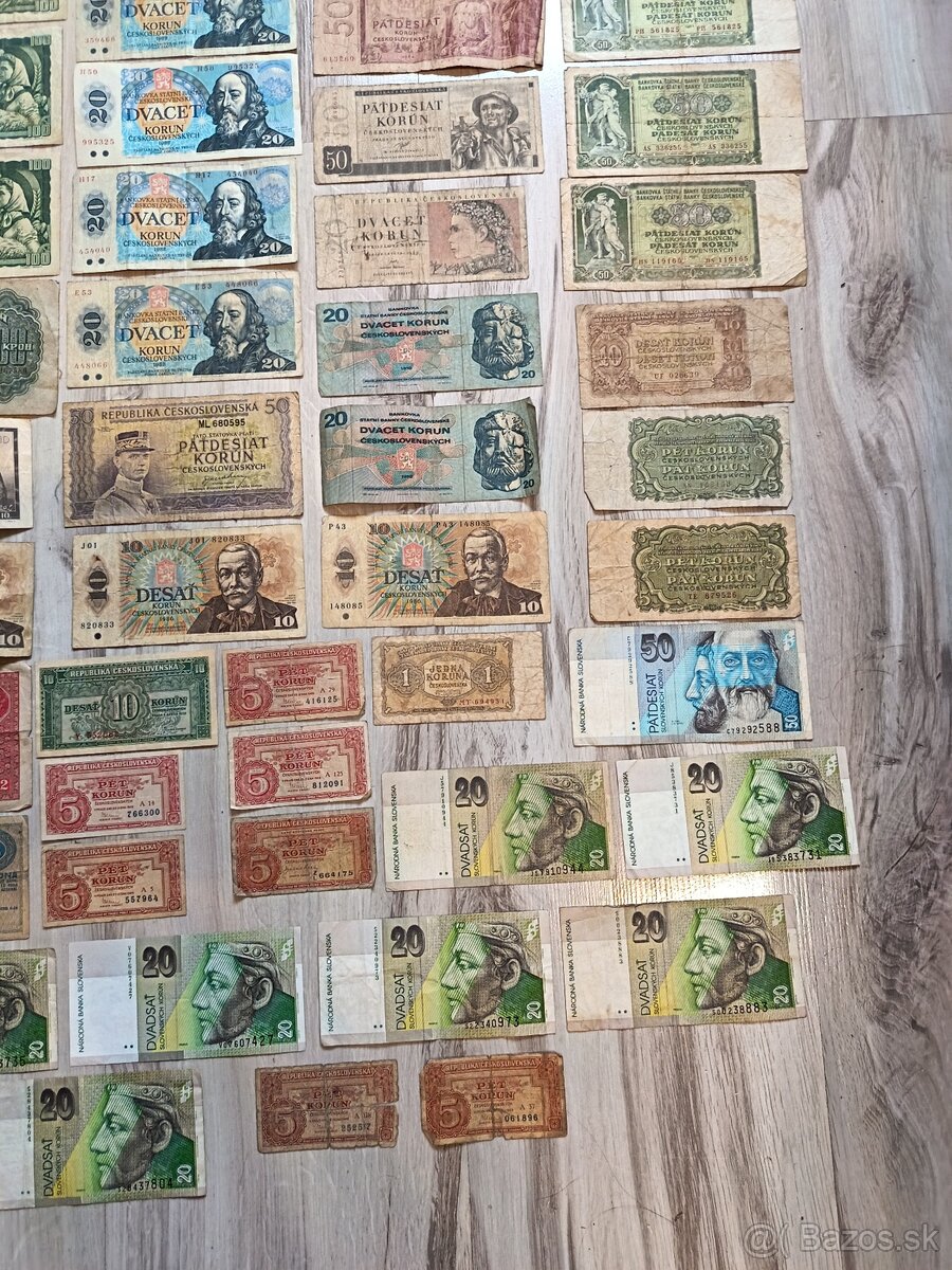 58 ks Československé bankovky - 3