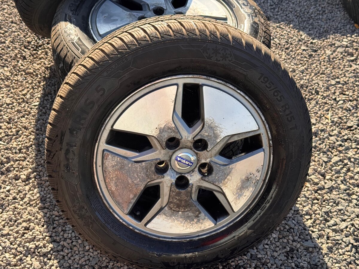 Volvo Polaris 5 195/65 R15 + disky - 3
