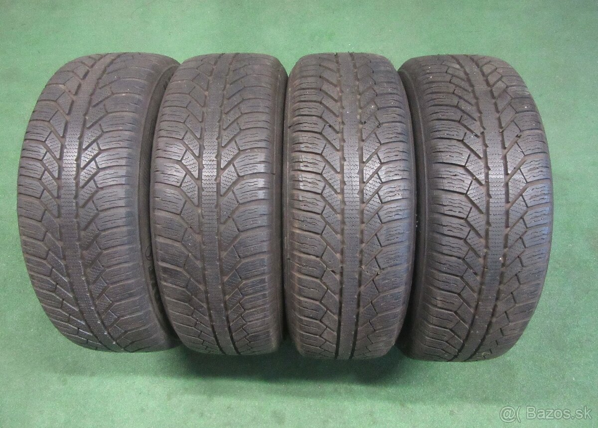 R16 Zimná sada FORD FOCUS rozteč 5x108 205/60R16 semperit - 3