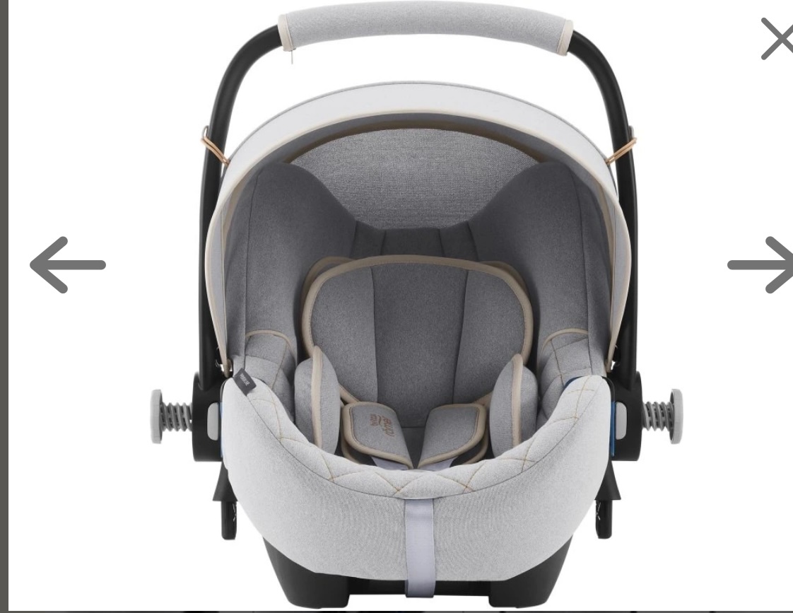 Predám autosedačku BRITAX Romer Baby Safe2 i-size NordicGrey - 3