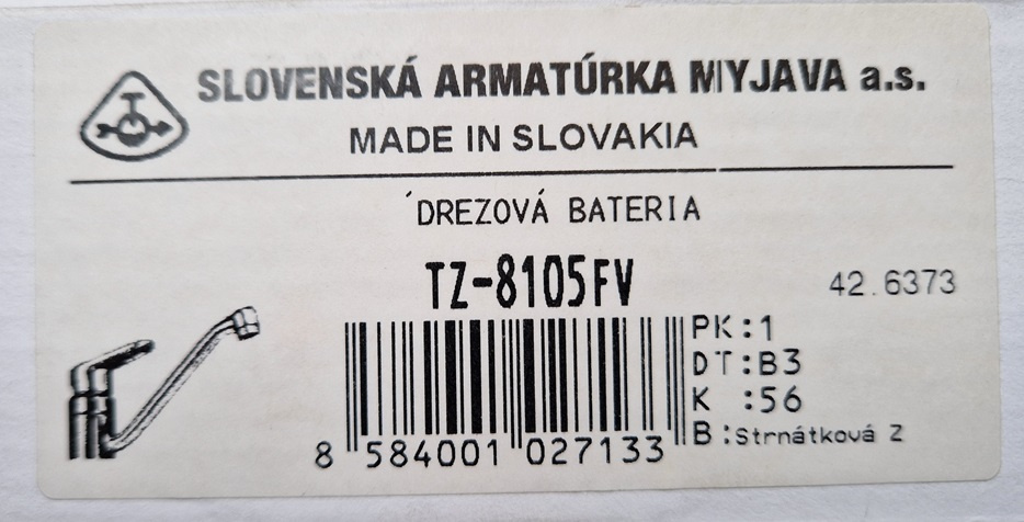 predám kuchynská drezová batéria - 3