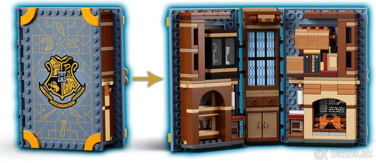 Harry Potter stavebnice momenty z Rokfortu - typ lego - nové - 3