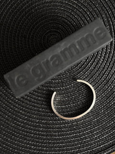 Strieborný náramok, Le gramme 31g, striebro 925, veľkosť M - 3