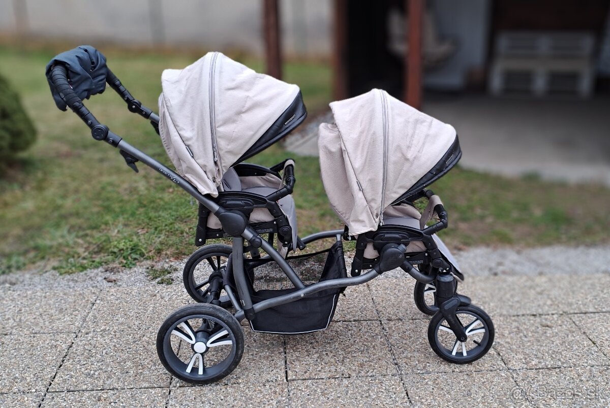 Surodenecky dvoj- kocik Bebetto 42 3v1 - 3