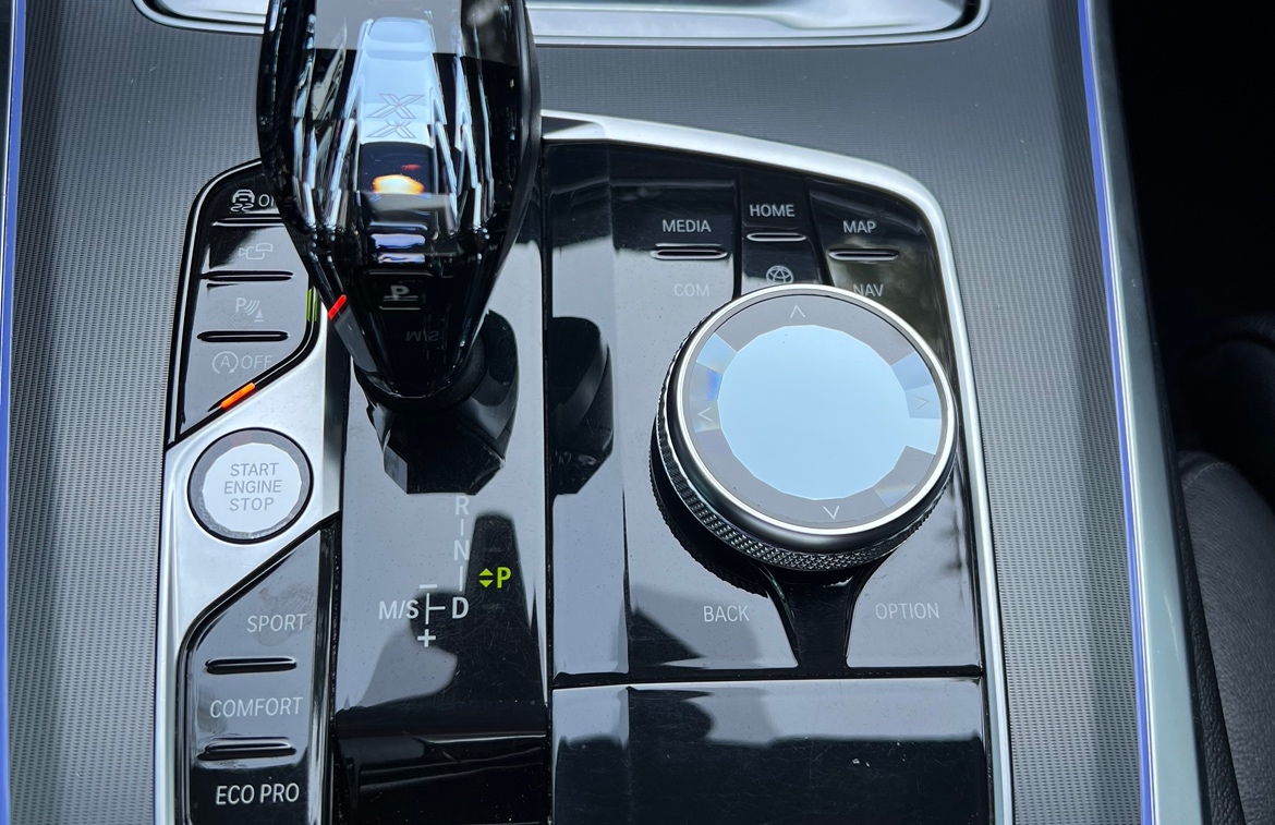 BMW Swarovski gombík Stop/start X5 X6 X7 - 3