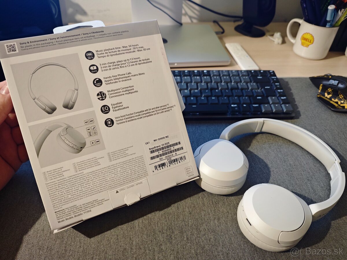 Sony WH-CH520 Bluetooth sluchadla - 3