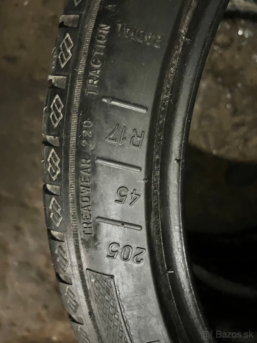 Letné pneumatiky 205/45r17 - 3