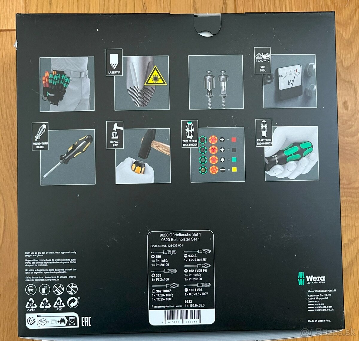 Wera 9620 - 9 dielna sada šrubovakov - 3