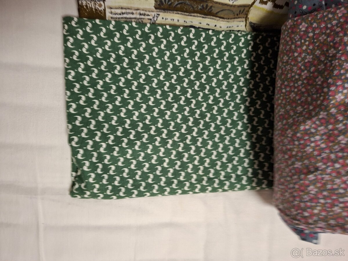 Kvalitné látky na šitie 12 ks - 3