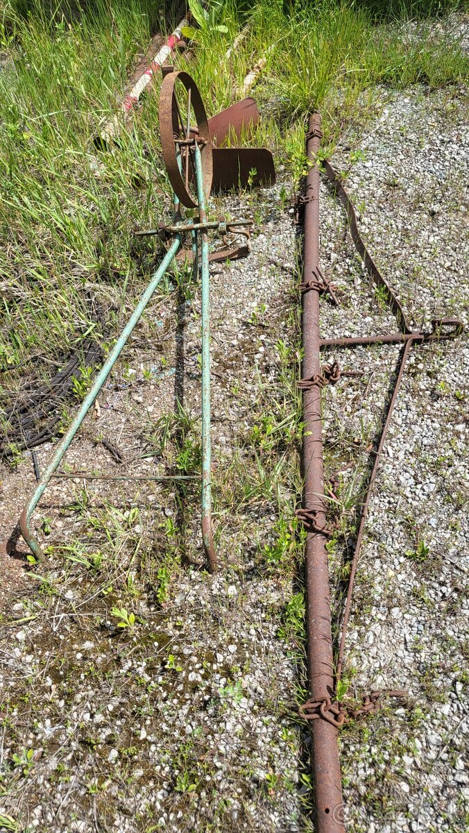 Záhradná technika,.pluh, brány za traktor - 3