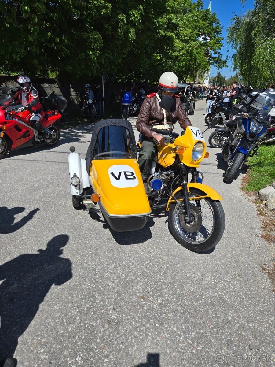 Jawa 350 VB velorex sajdka - 3