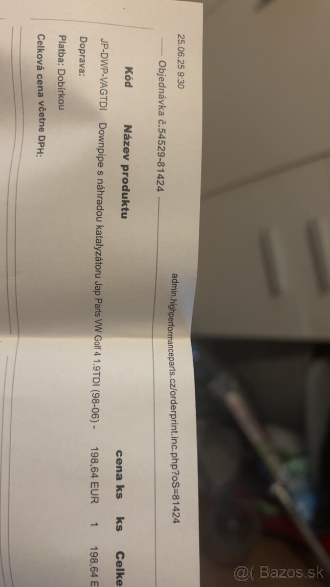 Downpipe (první díl výfuku) s náhradou katalyzátoru - 3