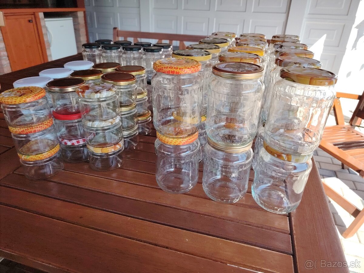 Zaváraninové poháre s viečkou - 720ml - 3