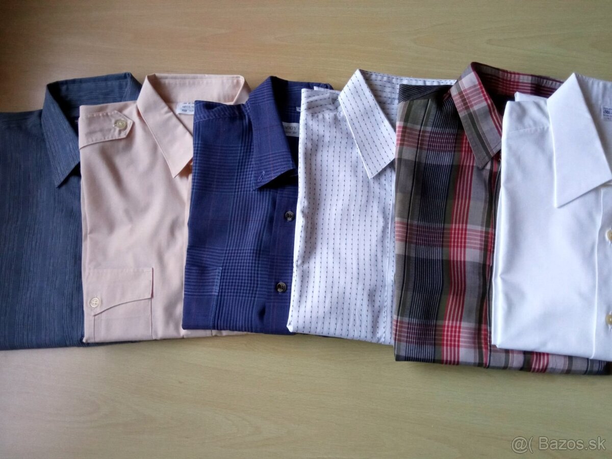 Tmavošedá pásikavá košeľa - 3