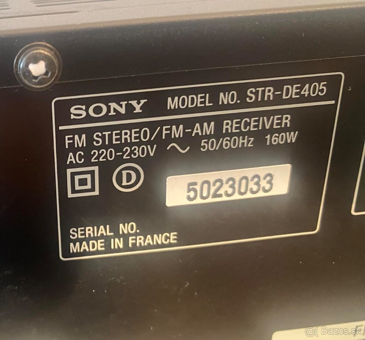 Sony str-de405 - 3