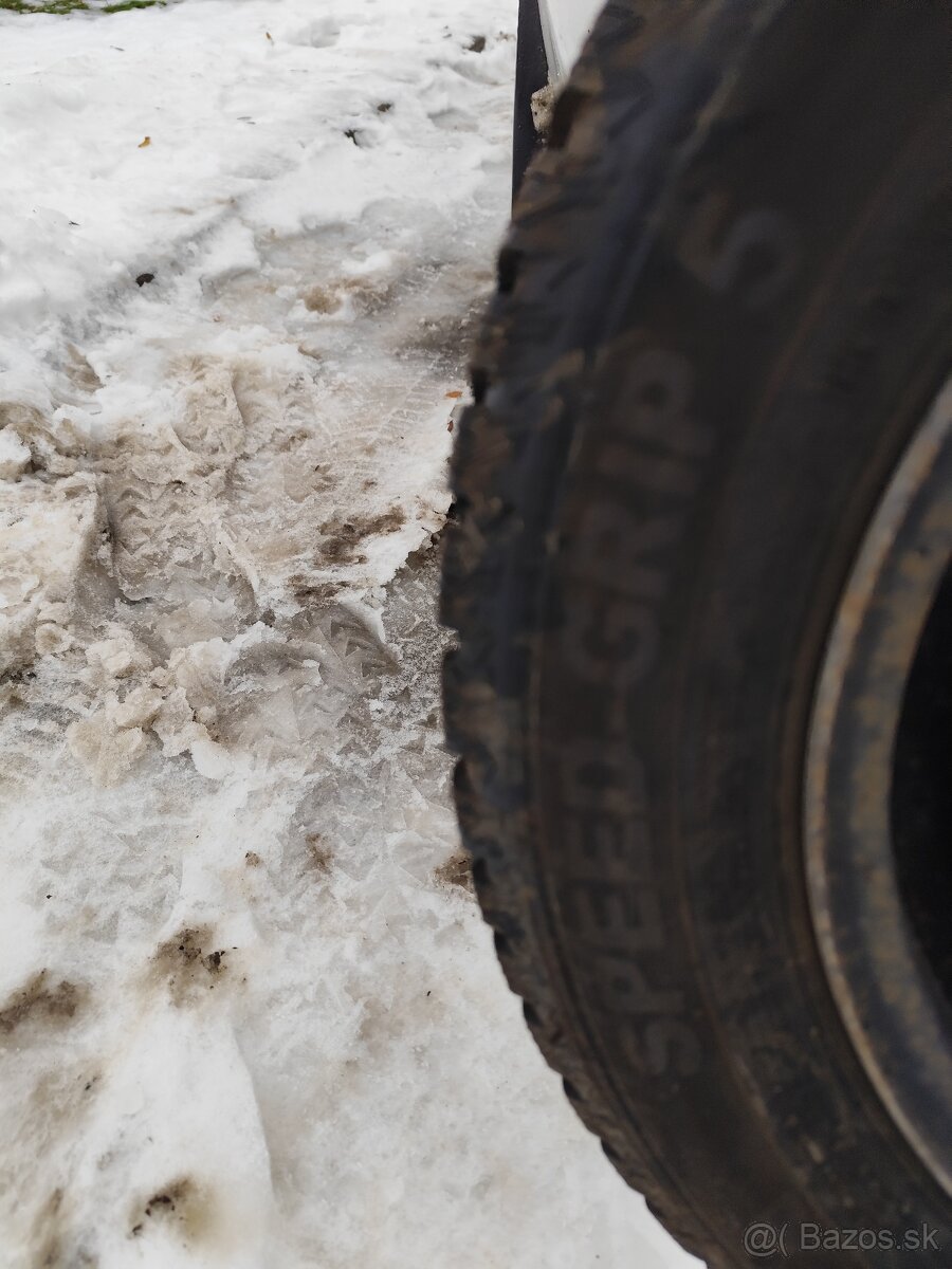 Predám zimné gumy na diskoch - 3