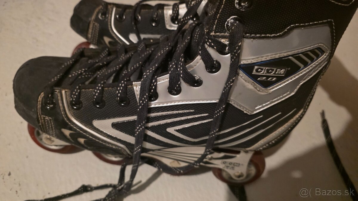Predám CCM inline hokejové korčule - 3