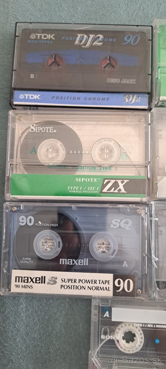 Kazeta mc Sony,originál zabalená a ine značky - 3