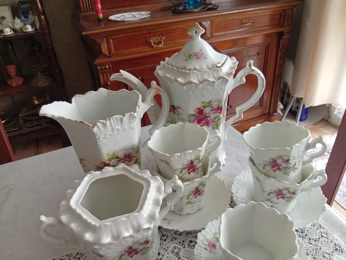 Secesný servis neúplný - 3