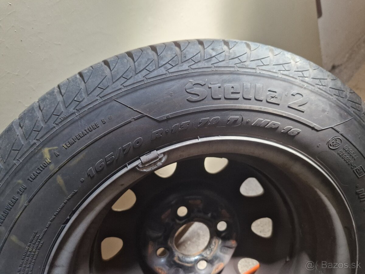 Felicia disky s pneumatikami 165/70 R13 - 3