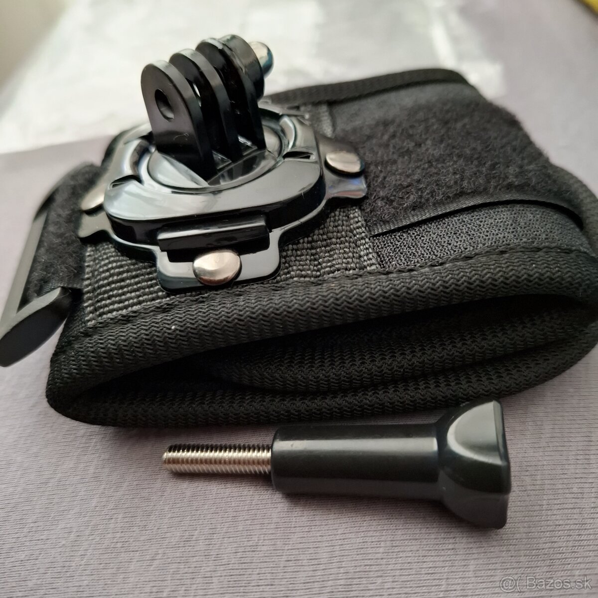 Držiak GoPro na prilbu - 360° otočný - 3