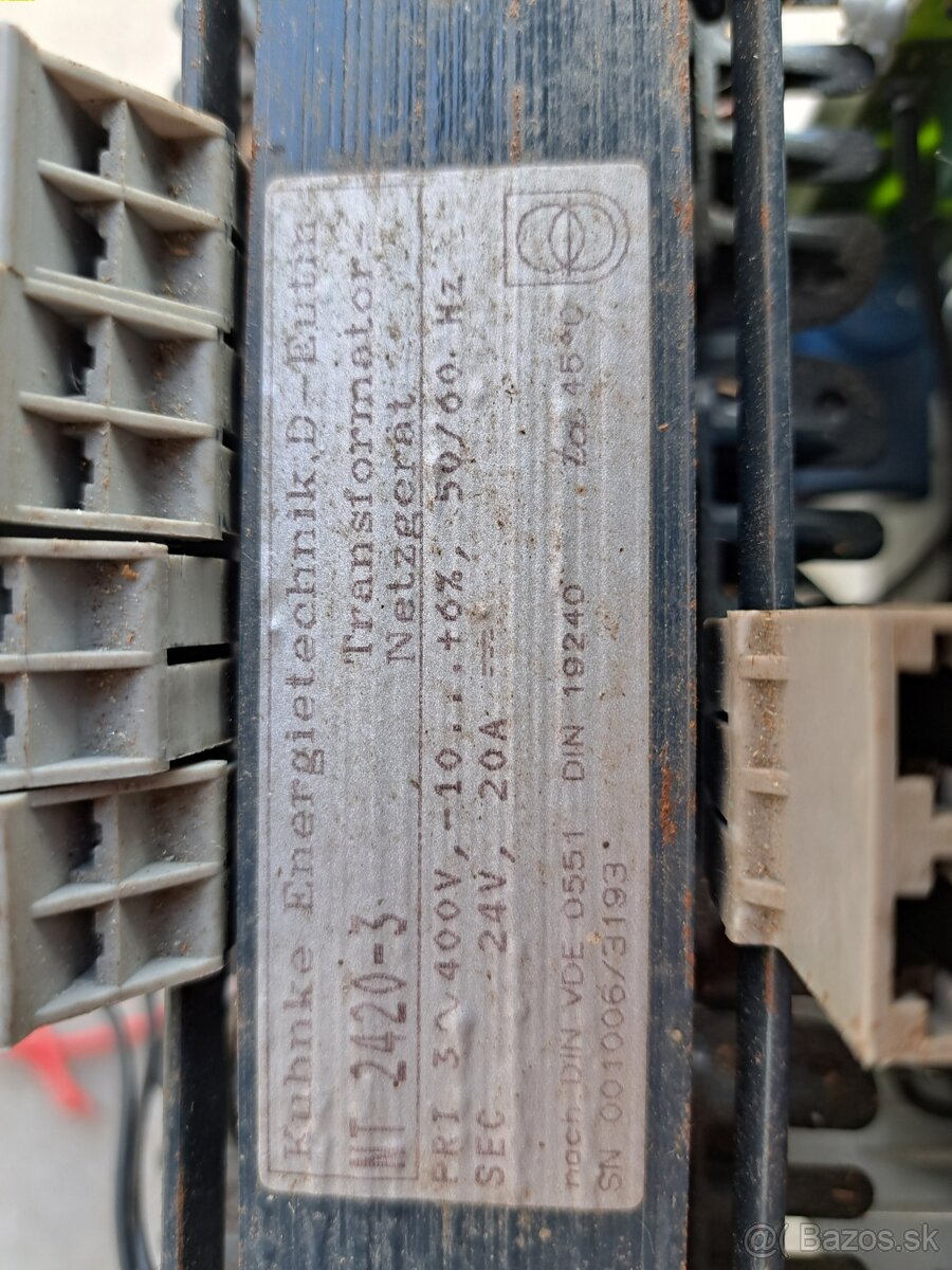 Kuhnke NT 2410-3 Transformátor 3x 400 V na 24V 20A - 3
