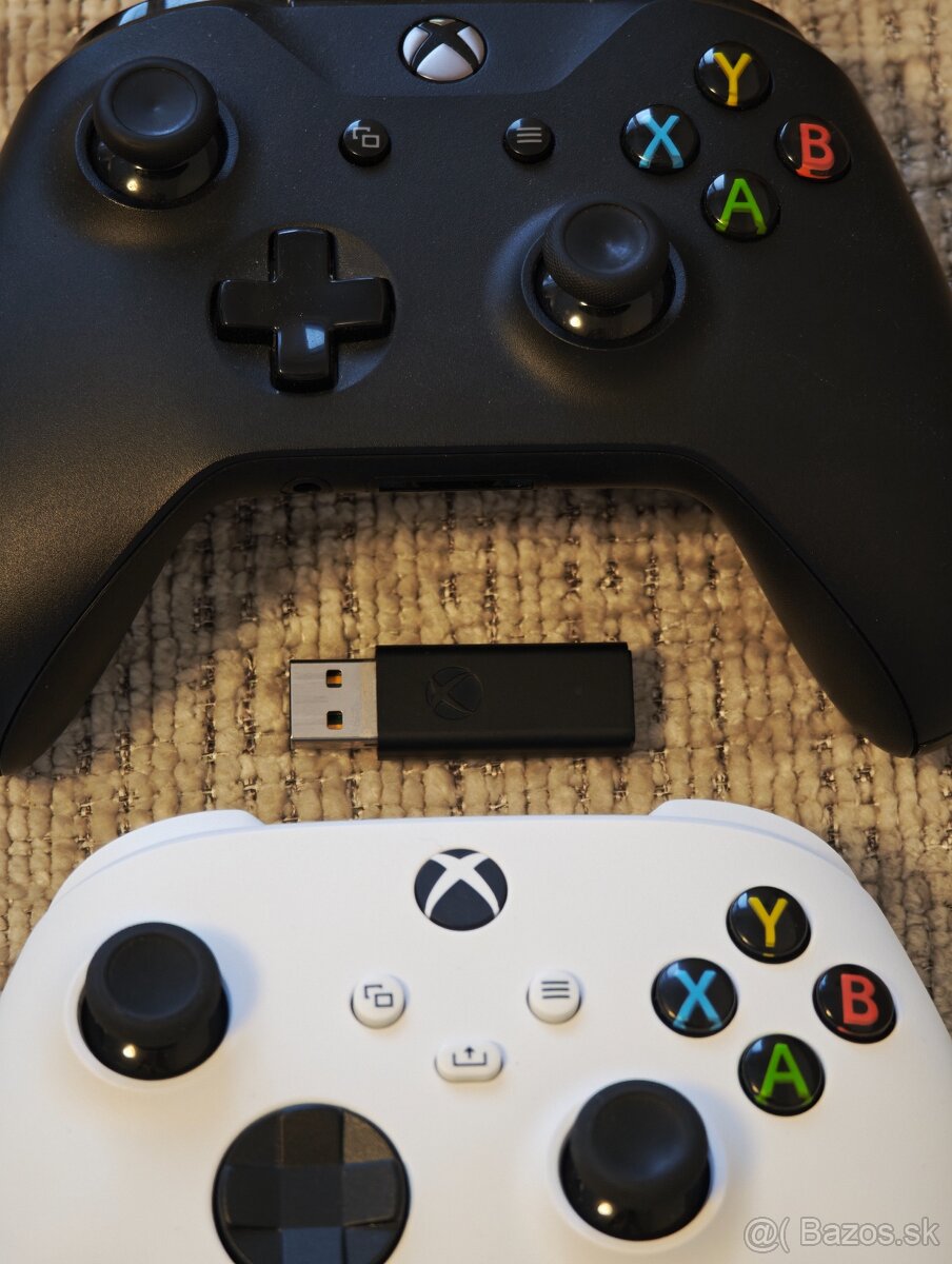 SET: 2x Xbox Wireless Controller + Adapter for Windows - 3