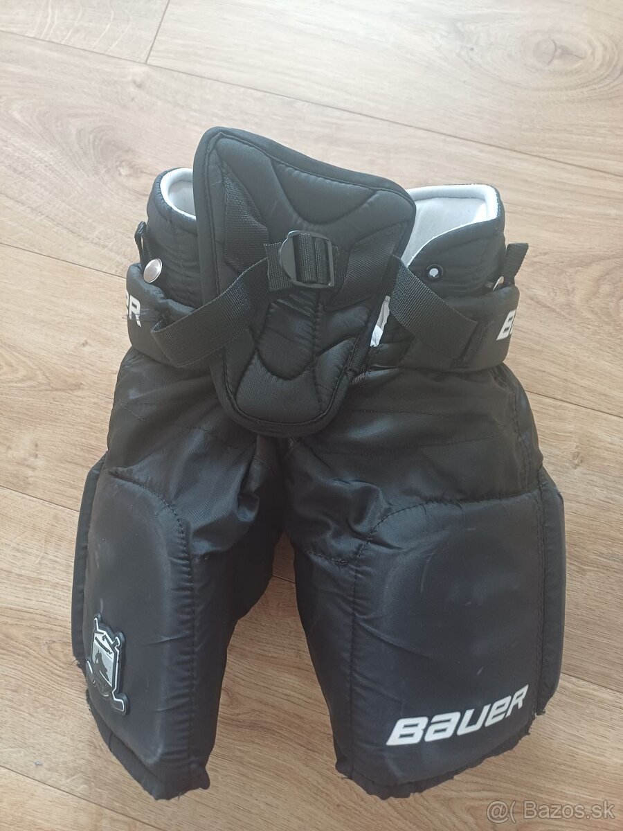 Predám detské brankarske hokejove nohavice Bauer prodigy.. - 3