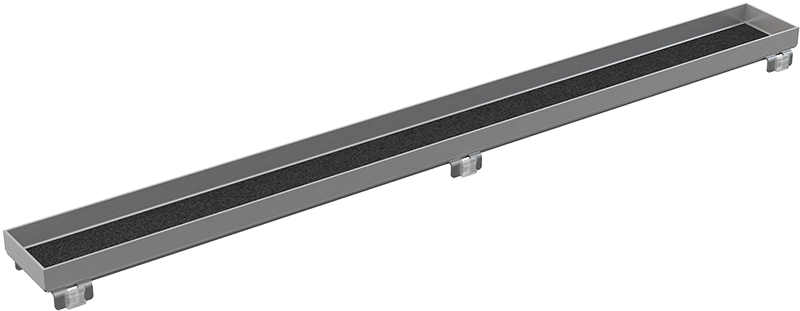 Nerezový rošt AlcaPlast FLOOR 850 pre vloženie dlažby - 3