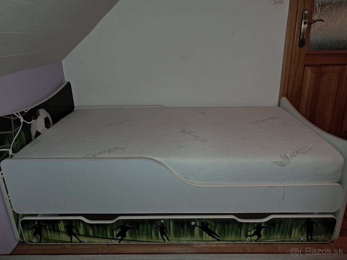 Detská posteľ s pamäťovou penou - 3