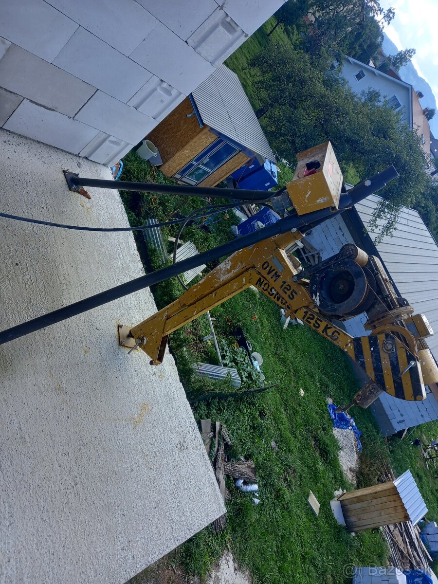 Stavebný výťah nosnosť 125kg - 3