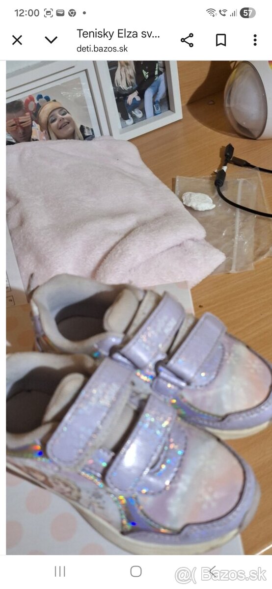 Tenistky veľ.26 svietiace - 3