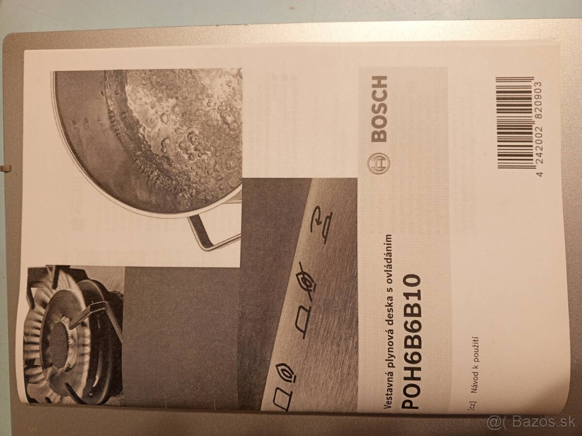 Nová plynová varná doska - Bosch POH6B6B10 - 3