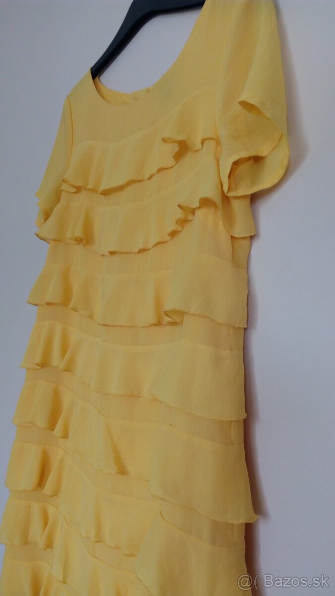 Dámske šaty žlté - 3