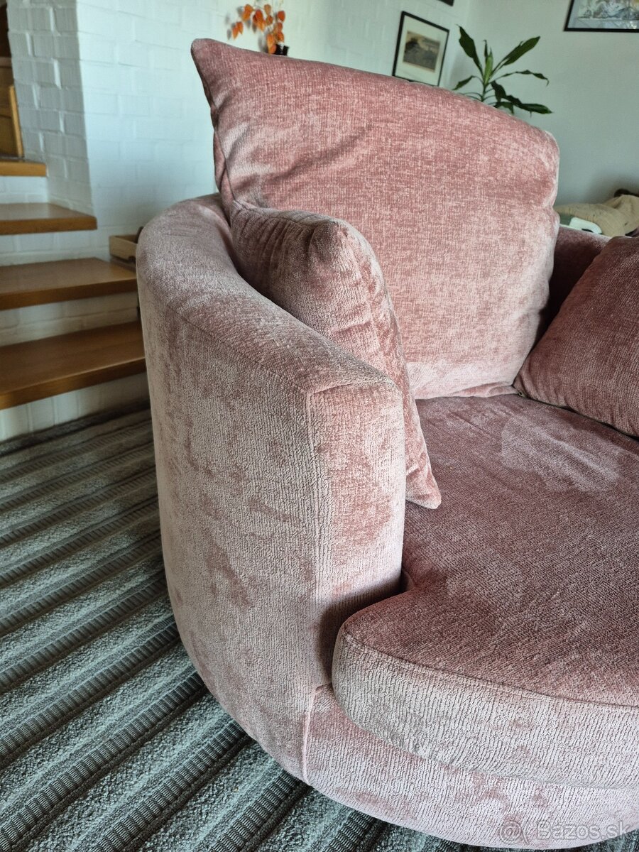 Okrúhle otočné kreslo - 3