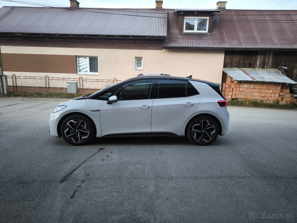 VW ID.3 Pro S 150kw, 77 kWh bateria, TČ, LED MATRIX, kamera - 3