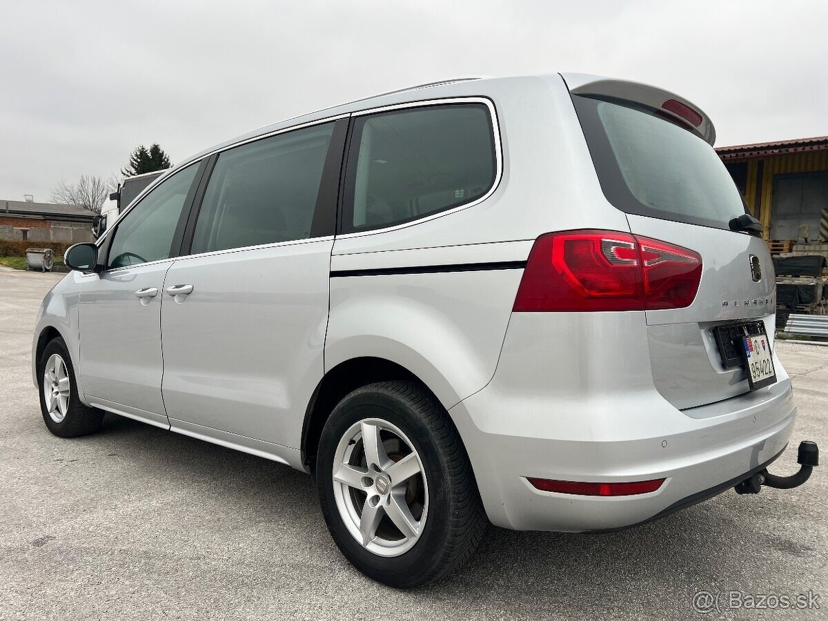 PREDÁM SEAT ALHAMBRA 2.0TDi 103kW CR 7 MIEST dovoz FR - 3