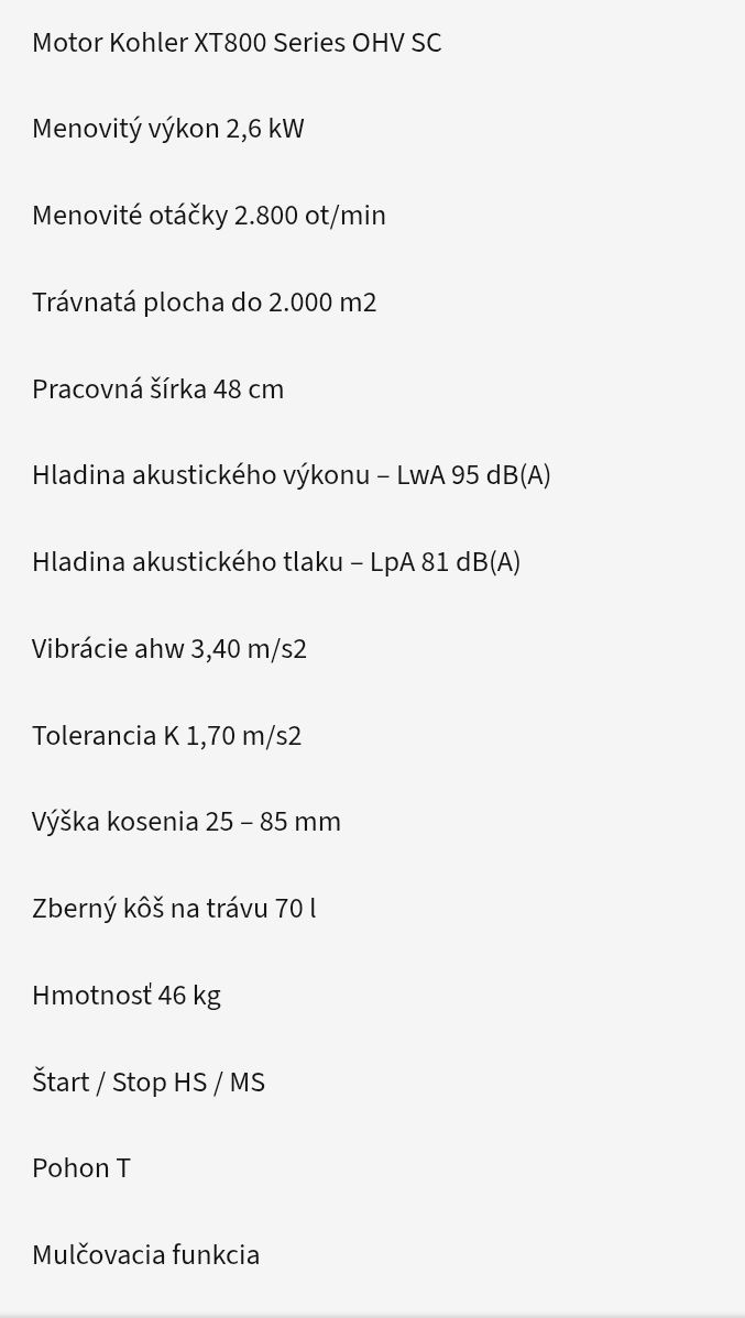 Kosačka s pohonom Stihl RM 650 T - 3