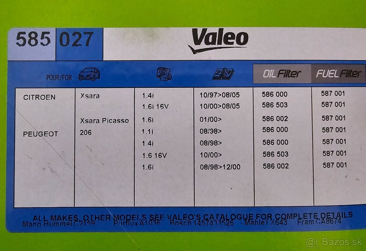 Peugeot 206 - vzduchový filter - 3