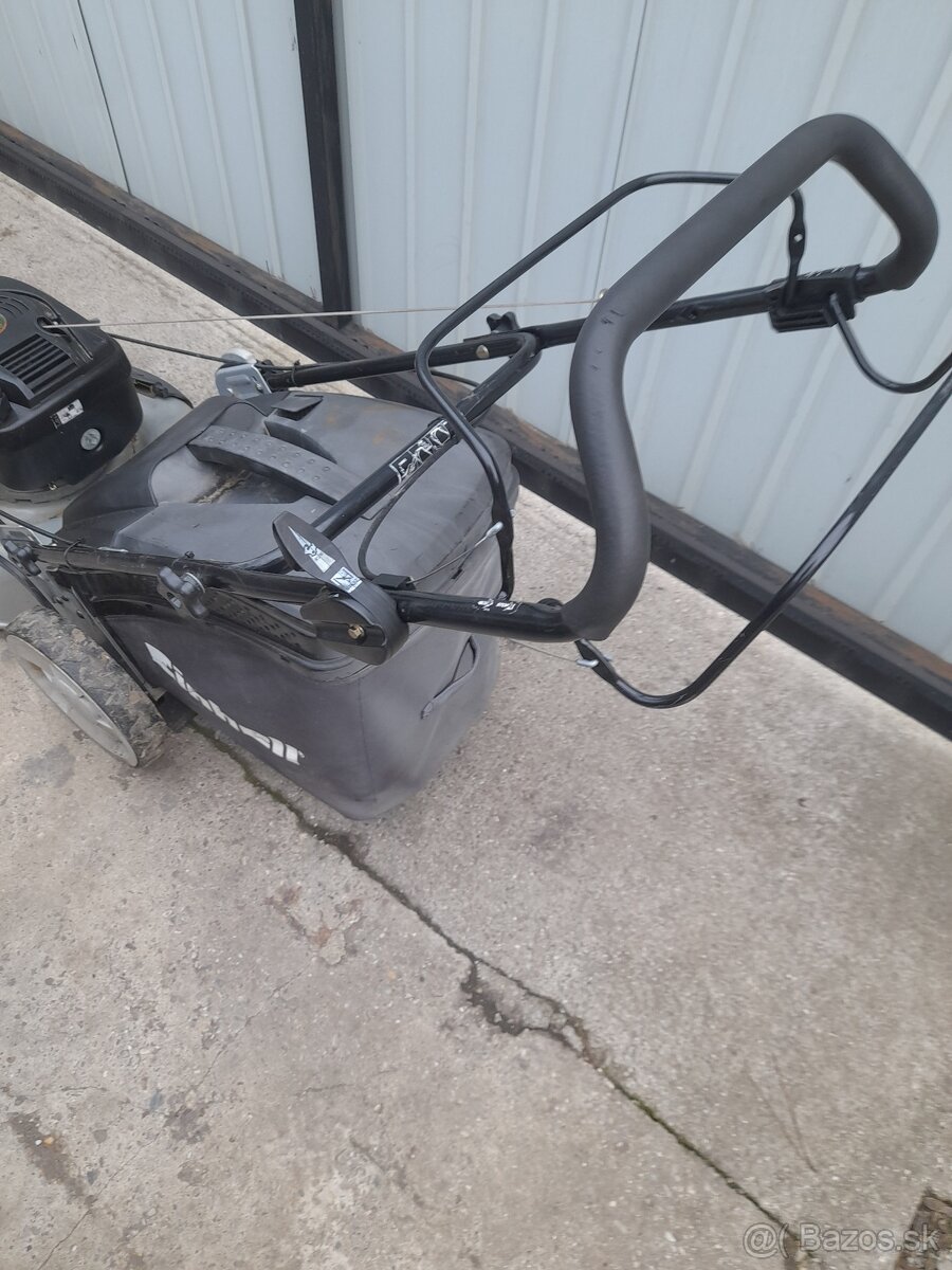 Benzinová kosačka Eihell s pojazdom - 3