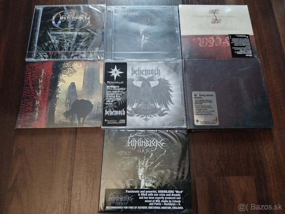 Symphonic Metal,a Black,Death Metal CDs - 3