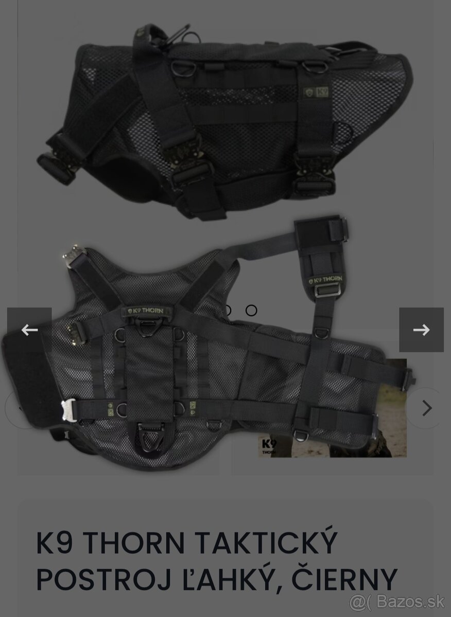 Postroj pre psa k9 thorn - 3
