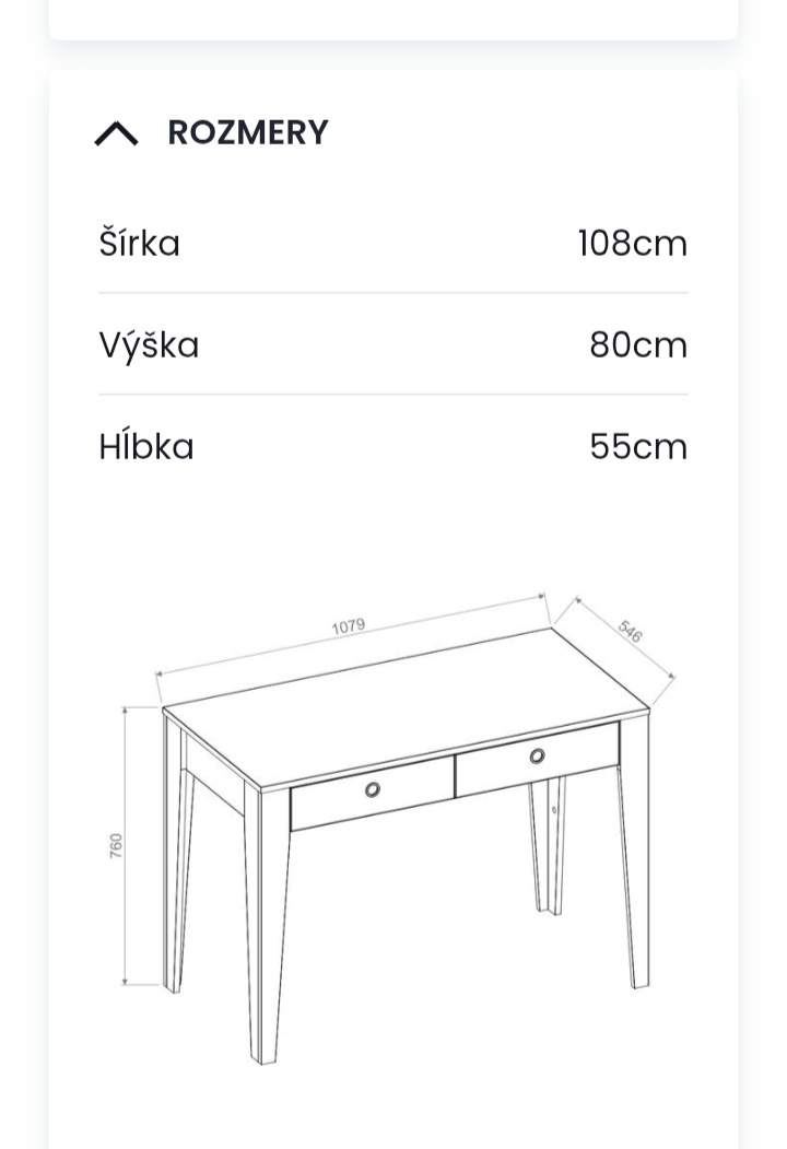 Skriňa a písací stôl - 3
