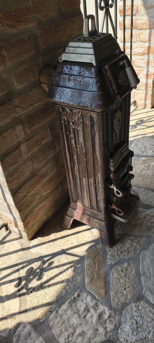 Starožitné liatinové kachle - 3