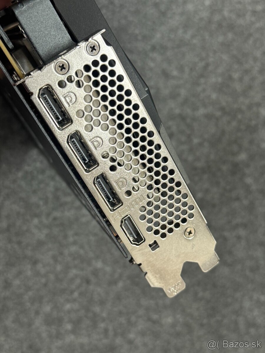 Predám kartu MSI GeForce RTX 3060 Ti GAMING X 8GB - 3