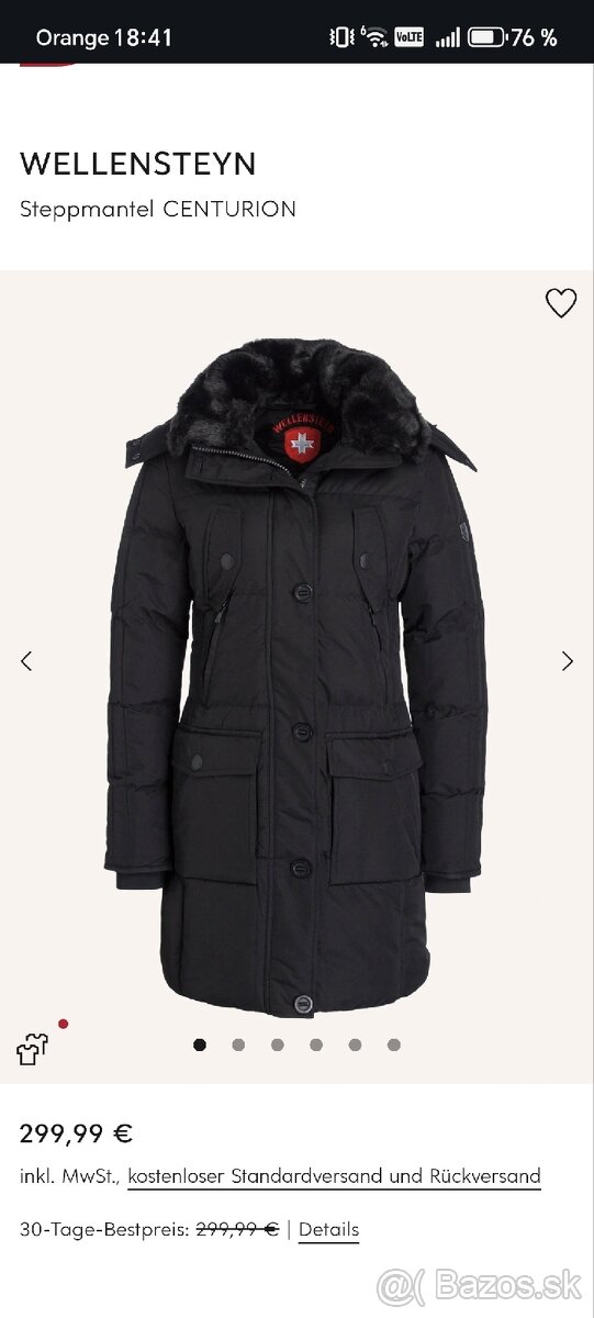 Wellensteyn zim. bunda S - 3