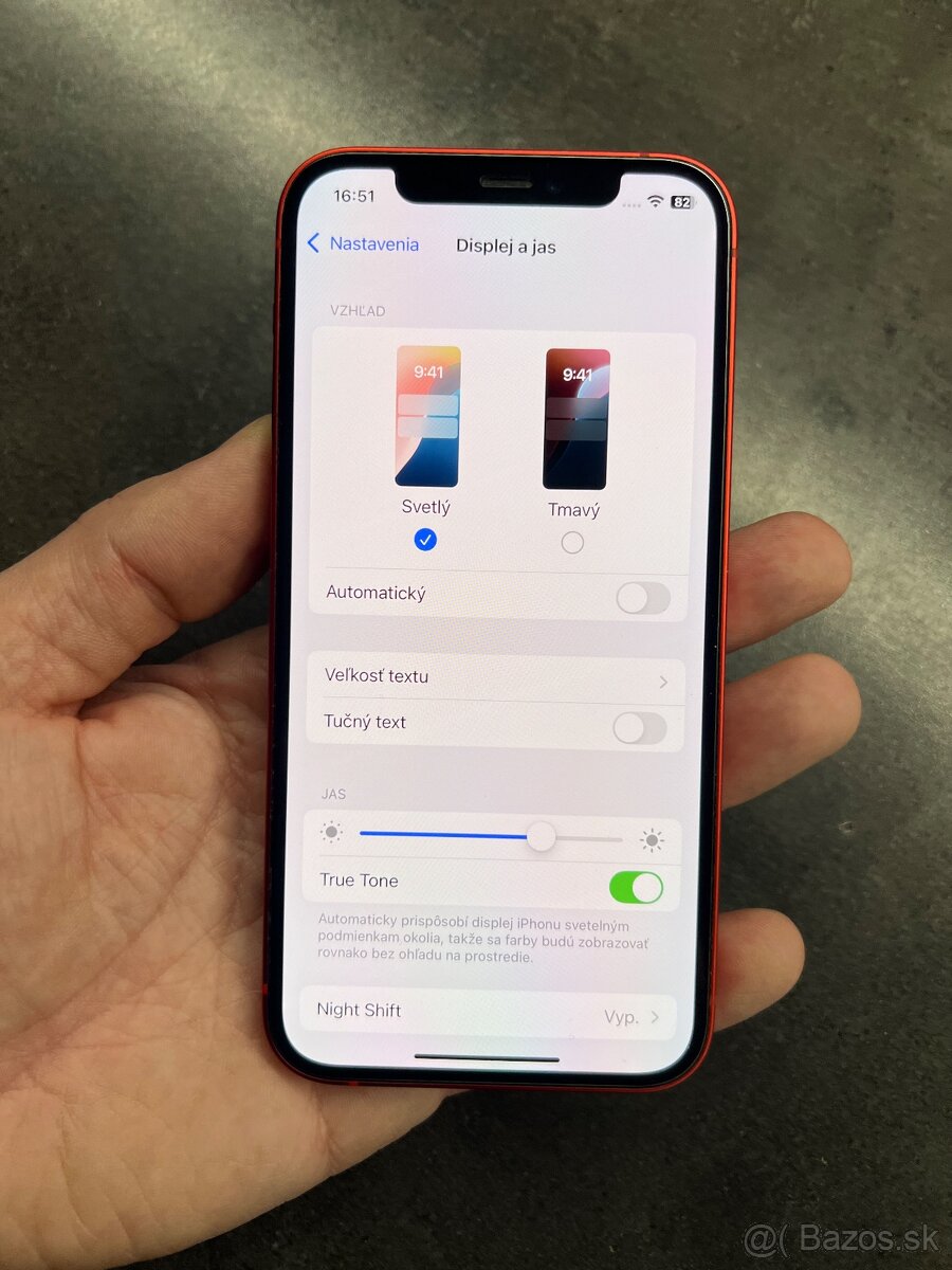 Predam Iphone 12 64gb RED top stav - 3